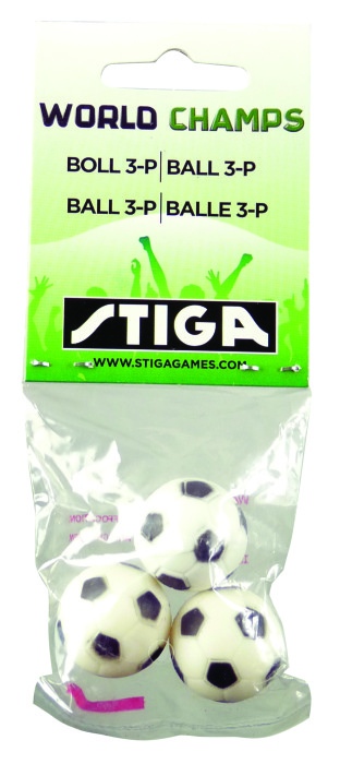 STIGA, Boll Fotbollsspel 3-pack