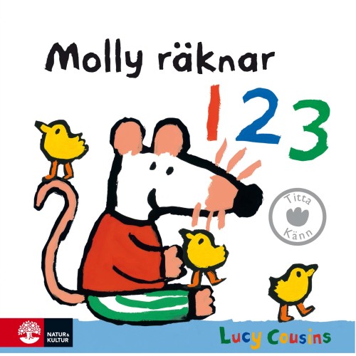 Molly Mus, Molly räknar 1 2 3, Bok