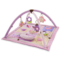 Skip Hop Babygym Owl Patch rosa/lila