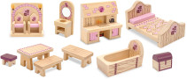 Melissa & Doug, Princess Castle Furniture Set