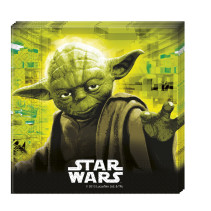 Star Wars Classic, Servetter 33×33 cm, Yoda, 20 st