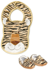 Teddykompaniet, Diinglisar Wild, Baby Tofflor & haklapp, Tiger