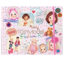 TOPModel, Kids Fashion målarbok