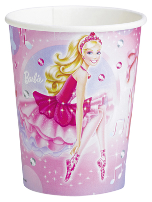 Barbie, Mugg 0,25 cl, 8 st