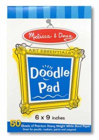 Melissa & Doug, Skissblock, 50 sid