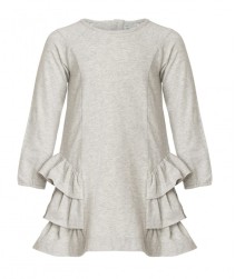 Mini A Ture, Klänning, Jannah, Glitter, Light Grey Melange