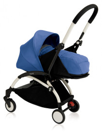 BABYZEN, Liggvagn, YOYO+, Vit/Blå