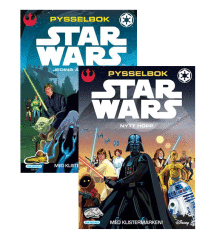 Star Wars Classic, Två pysselböcker med klistermärken, 24+24 sidor