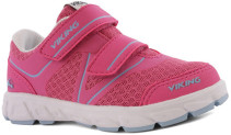 Viking, Fritidsskor, Hel, Dark Pink/Light Blue