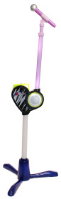 Supersonic, Mikrofon & stativ med MP3 funktion, 120 cm