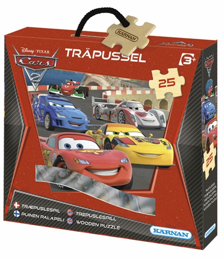 Disney bilar, pussel 25 bitar