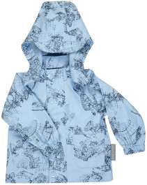 Mini a Ture, Regnjacka, Julien MK, Cerulean Blue