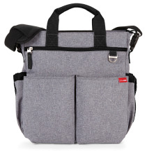 Skip Hop, Skötväska, Duo, Signature, Heather Grey