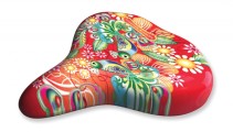 Liix,  Liix Saddle Cover Catalina Estrada Collage Red