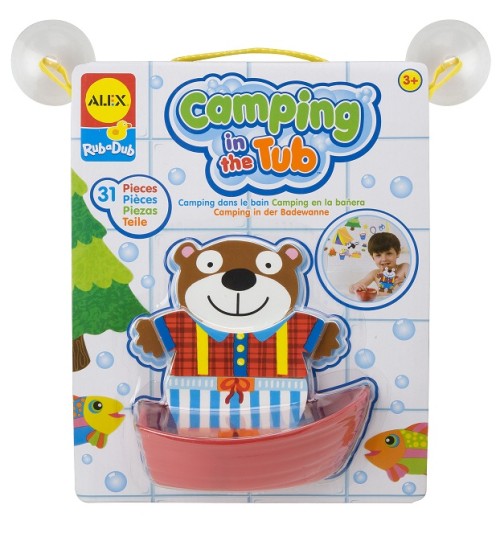 Badkarsstickers, Camping in the Tub
