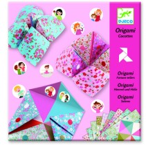 Djeco, Origami, Loppfångare blommotiv