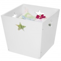 Kids Concept, Förvaringsbox Star Vit
