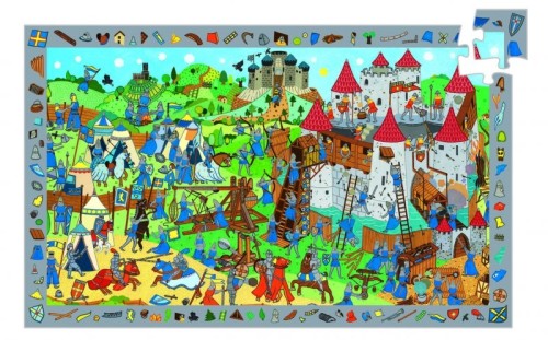 Djeco, Pussel, Riddare – 54 bitar