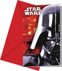 Star Wars Classic, Inbjudningskort, 6 st