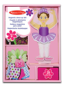 Melissa & Doug, Ballerinan Nina, Magnetdocka