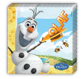 Disney Frozen Olaf, Servetter 33×33 cm, 20 st