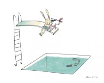Brokiga, Poster Trampolin 24×30