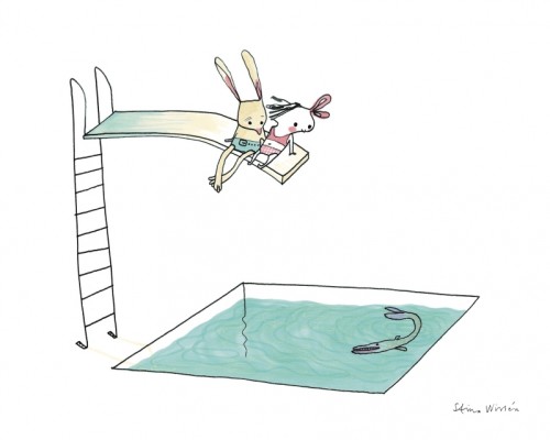 Brokiga, Poster Trampolin 24×30