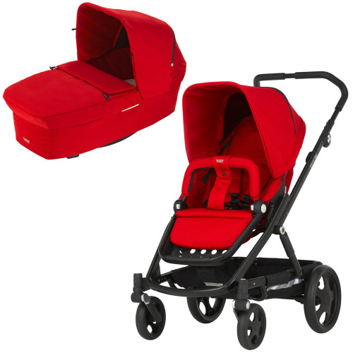 Britax Go, 2016, Duovagn, Flame Red, Paket
