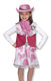 Melissa & Doug, Cowgirl Utklädnad, 3-6 år