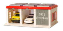 Svenska utryckningsforddon, Station med polis och ambulans