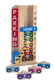 Melissa & Doug, Stapla & Räkna Parkeringshus