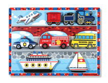 Melissa & Doug, Fordon, Pussel 8 bitar