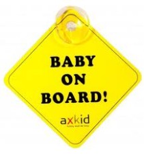 Axkid, Skylt, Baby on Board