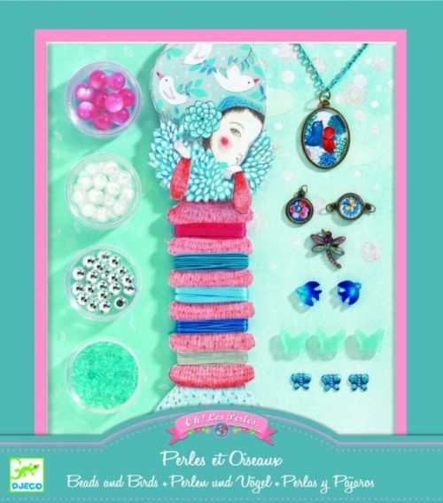 Djeco, Pärlor, Pearls and birds