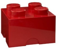 LEGO, Förvaring, 4 Röd
