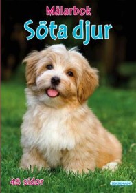 Målarbok – Söta djur