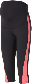 Mamalicious, Gravidträningstights, Glow 3/4 Active Tights, Black