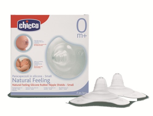 Chicco, Amningsnapp, Silicone, Small