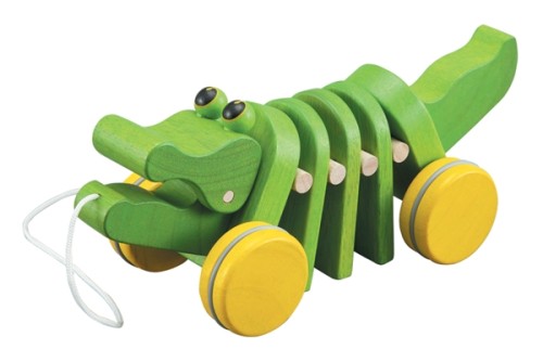 PlanToys, Dragdjur, Dansande Alligator