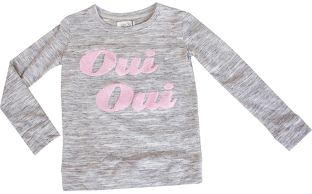 Little Pieces, Sweatshirt, Venja, Grey Melange