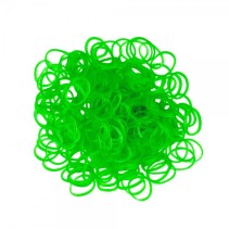 Rainbow Loom band limegrön