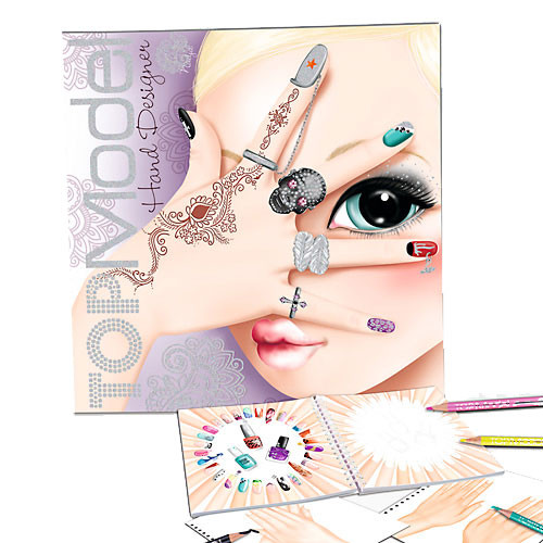 TOPModel, Hand Design Målarbok