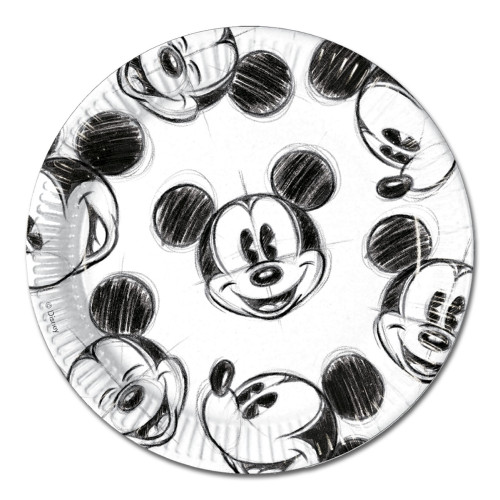 Disney Musse Pigg, Tallrik 23 cm, 25 st