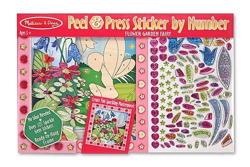 Melissa & Doug, Älva, Klistra efter nummer