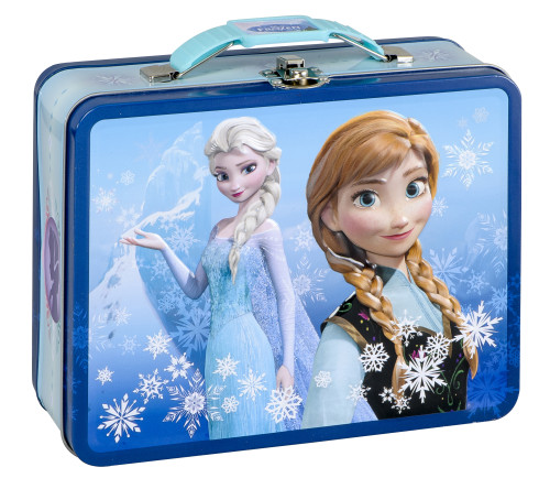 Disney Frozen, Plåtväska, blå