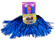 Pom pom med handtag, Blå
