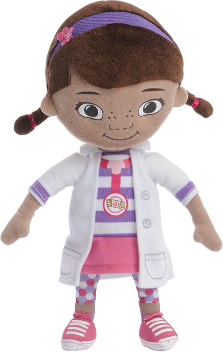 Disney Doc McStuffins, Mjuk docka i Doktorskläder, 25cm