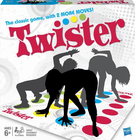 Hasbro, Twister Refresh, Spelmatta