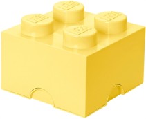 LEGO, Förvaring 4, Design Collection, cool yellow