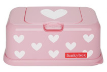 Funkybox, Förvaringsbox för våtservetter, Ljusrosa